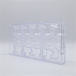 POLYCARBONATE MOLD LAMB 27.5X13.5X2.4CM