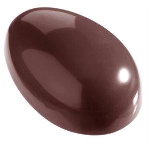POLYCARBONATE MOLD EGG SMOOTH 27.5X13.5X2.4CM