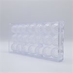 POLYCARBONATE MOLD PUDDING 35X25MM 27.5X13.5X2.8CM