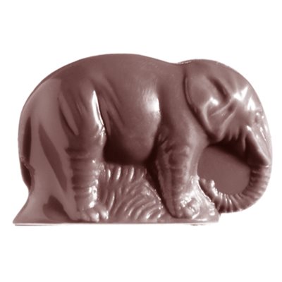 POLYCARBONATE MOLD ELEPHANT 27.5X13.5X2.4CM