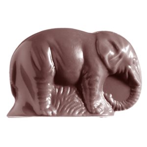 POLYCARBONATE MOLD ELEPHANT 27.5X13.5X2.4CM