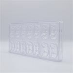 POLYCARBONATE MOLD ELEPHANT 27.5X13.5X2.4CM