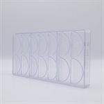 POLYCARBONATE MOLD ORANGE SLICE 27.5X13.5X2.4CM