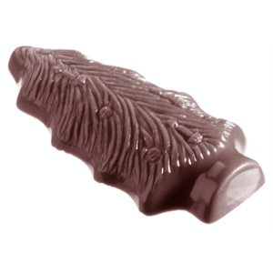 POLYCARBONATE MOLD PINETREE 27.5X13.5X2.4CM