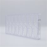 POLYCARBONATE MOLD PINETREE 27.5X13.5X2.4CM