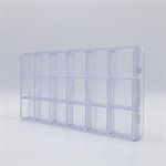 POLYCARBONATE MOLD TABLET 27.5X13.5X2.4CM