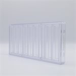 POLYCARBONATE MOLD BAR 27.5X13.5X2.4CM
