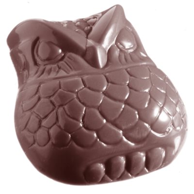 POLYCARBONATE MOLD OWL 27.5X13.5X2.4CM