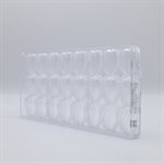 POLYCARBONATE MOLD NUTS 27.5X13.5X2.4CM