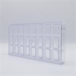 POLYCARBONATE MOLD SMALL BLOCK 27.5X13.5X2.4CM