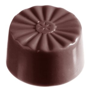 POLYCARBONATE MOLD FRENCH ROUND 27.5X13.5X2.4CM