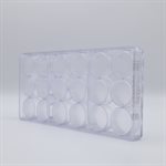POLYCARBONATE MOLD CUP ROUND 27.5X13.5X2.4CM