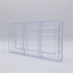 POLYCARBONATE MOLD TABLET 27.5X13.5X2.4CM