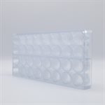 POLYCARBONATE MOLD LIQUEUR CUP 27.5X13.5X3.2CM