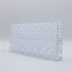 POLYCARBONATE MOLD LIQUEUR CUP 27.5X13.5X3.2CM