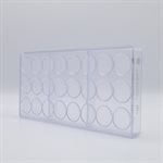 POLYCARBONATE MOLD PASTILLE 30MM 27.5X13.5X2.4CM
