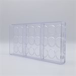 POLYCARBONATE MOLD PASTILLE 30MM 27.5X13.5X2.4CM