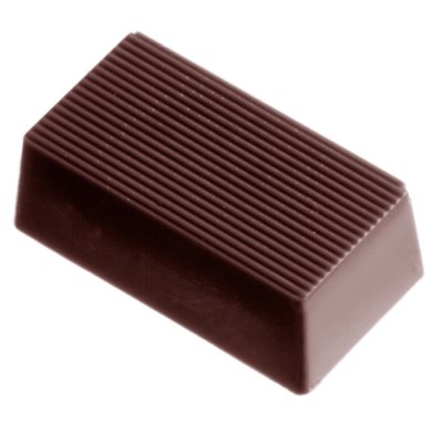 POLYCARBONATE MOLD RECTANGLE 27.5X13.5X2.4CM