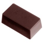 POLYCARBONATE MOLD RECTANGLE 27.5X13.5X2.4CM