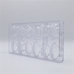 POLYCARBONATE MOLD DINO 14GR 4 FIG 27.5X13.5X2.4CM