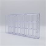 POLYCARBONATE MOLD SMALL BLOCK 27.5X13.5X2.4CM