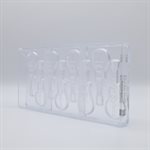 POLYCARBONATE MOLD GUITARE 27.5X13.5X2.4CM