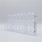 POLYCARBONATE MOLD CARAQUE STAR 27.5X13.5X2.4CM