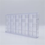 POLYCARBONATE MOLD TABLET 27.5X13.5X2.4CM