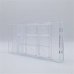 POLYCARBONATE MOLD TABLET 350 GR 27.5X13.5X2.4CM