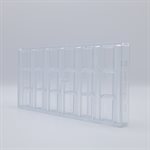 POLYCARBONATE MOLD BRIDGE 27.5X13.5X2.4CM