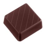 POLYCARBONATE MOLD CUP LOZENGE 27.5X13.5X2.4CM