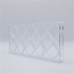 POLYCARBONATE MOLD CUP LOZENGE 27.5X13.5X2.4CM