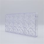 POLYCARBONATE MOLD PRETZEL 27.5X13.5X2.4CM
