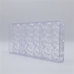 POLYCARBONATE MOLD PRETZEL 27.5X13.5X2.4CM
