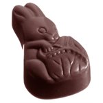 POLYCARBONATE MOLD RABBIT 3X8 PC 27.5X13.5X2.4CM