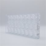 POLYCARBONATE MOLD RABBIT 3X8 PC 27.5X13.5X2.4CM