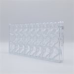 POLYCARBONATE MOLD RABBIT 3X8 PC 27.5X13.5X2.4CM