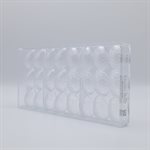 POLYCARBONATE MOLD EGG CROCO 27.5X13.5X2.4CM
