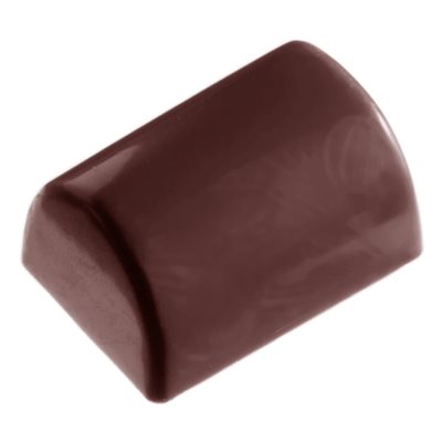 POLYCARBONATE MOLD BUCHE SMOOTH 27.5X13.5X2.4CM