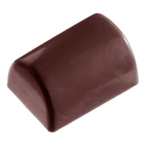 POLYCARBONATE MOLD BUCHE SMOOTH 27.5X13.5X2.4CM