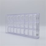 POLYCARBONATE MOLD MANON HAZELNUT 27.5X13.5X2.6CM