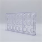 POLYCARBONATE MOLD HAZELNUT 27.5X13.5X2.4CM