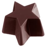 POLYCARBONATE MOLD STAR BOUCHE 27.5X13.5X3CM
