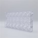 POLYCARBONATE MOLD CHAMPAGNECORK 27.5X13.5X2.4CM