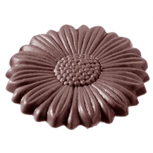 POLYCARBONATE MOLD SUNFLOWER 27.5X13.5X2.4CM