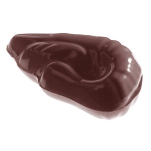 POLYCARBONATE MOLD SHRIMP 27.5X13.5X2.4CM