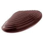 POLYCARBONATE MOLD TRIANGEL MUSSEL 27.5X13.5X2.4CM