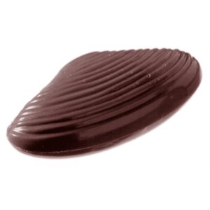 POLYCARBONATE MOLD TRIANGEL MUSSEL 27.5X13.5X2.4CM