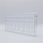 POLYCARBONATE MOLD TABLET 27.5X13.5X2.4CM