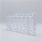 POLYCARBONATE MOLD PORK 27.5X13.5X2.4CM